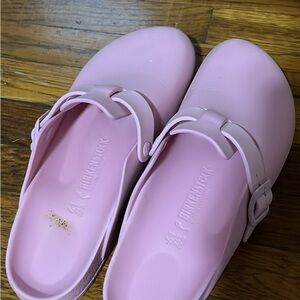 Birkenstock Light Pink Bostons 10